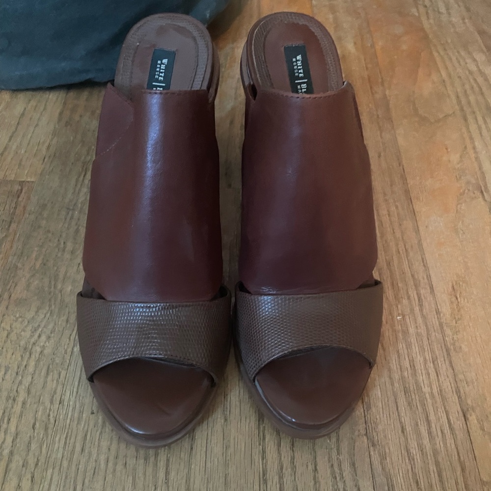 White House black market wedges worn 2 times